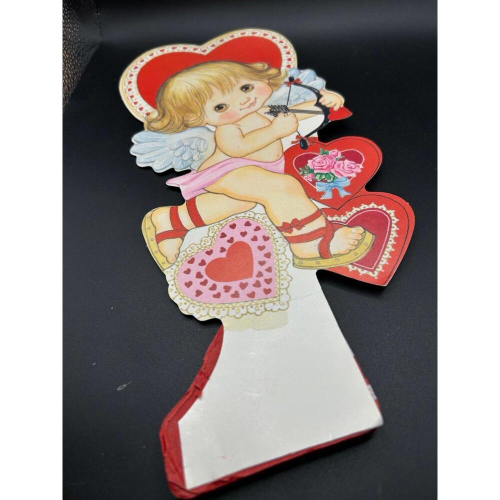 Vintage Valentine’s Day Large Die Cut Accordion Tissue Bottom Window/Wall Decor